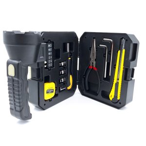 چراغ قوه چند منظوره سولار با کیت ابزار داخلی