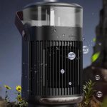 بخاری برقی بخور دار چرخان
