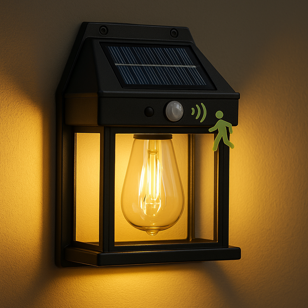 چراغ سنسوردار خورشیدی Solvix